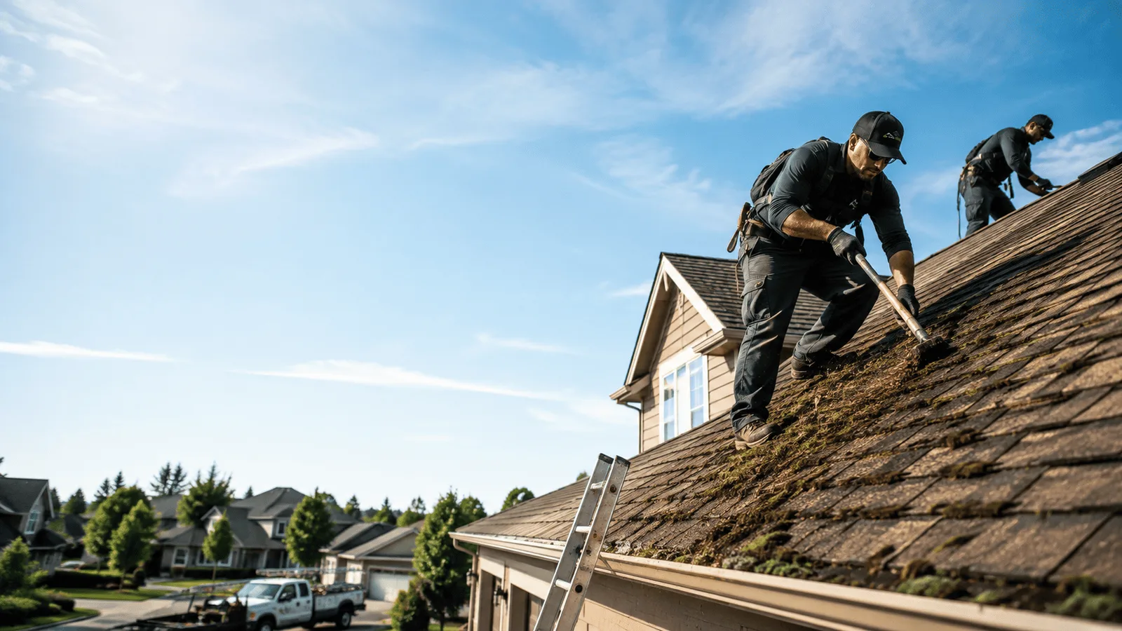 Roof Moss Removal in Sevierville, TN near me